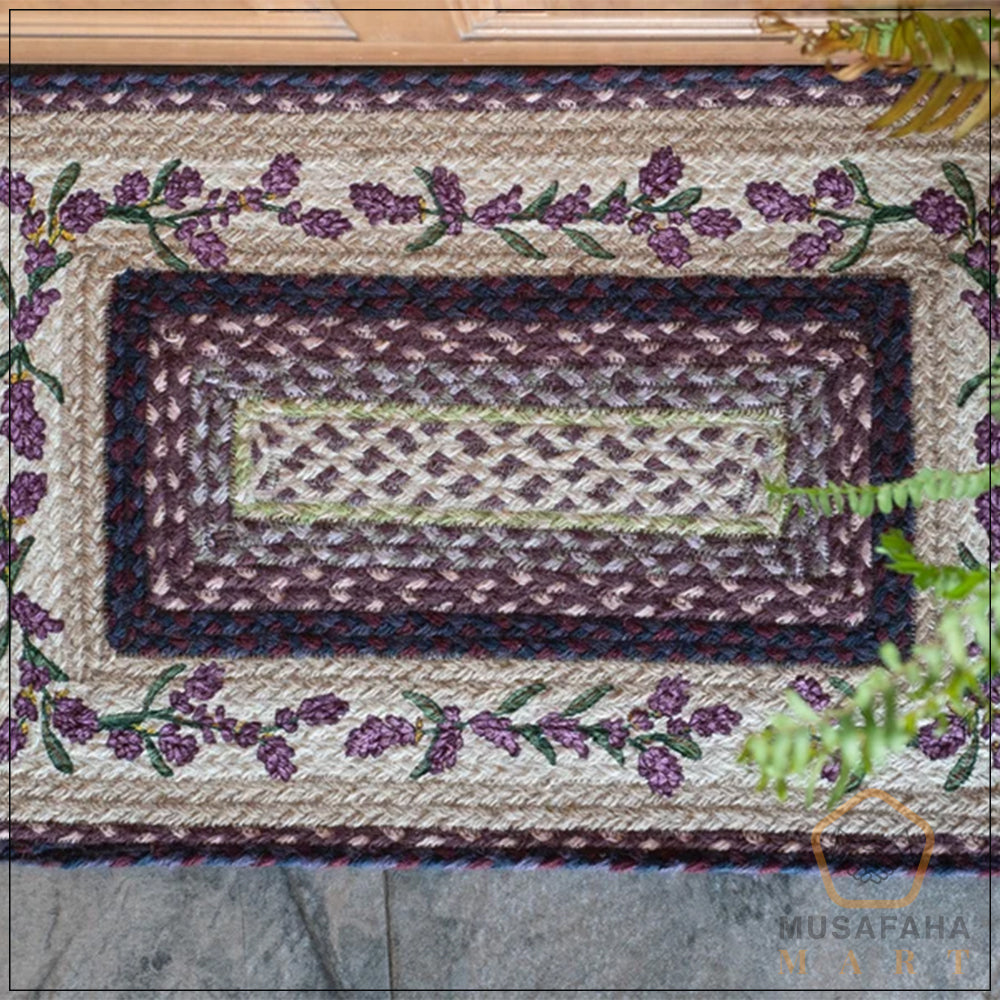 Lavender - Jute Doormat