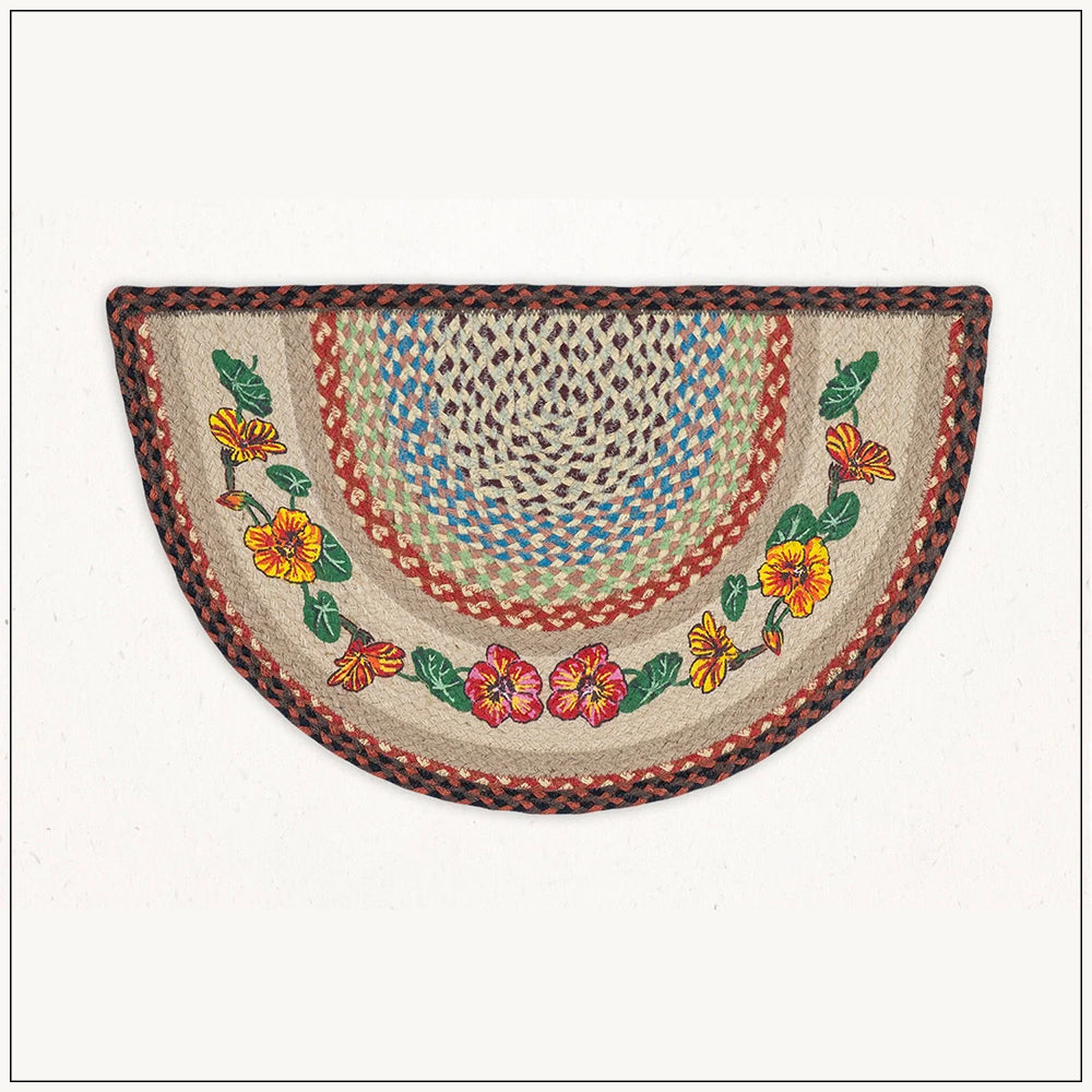 Nasturtium - Jute Doormat