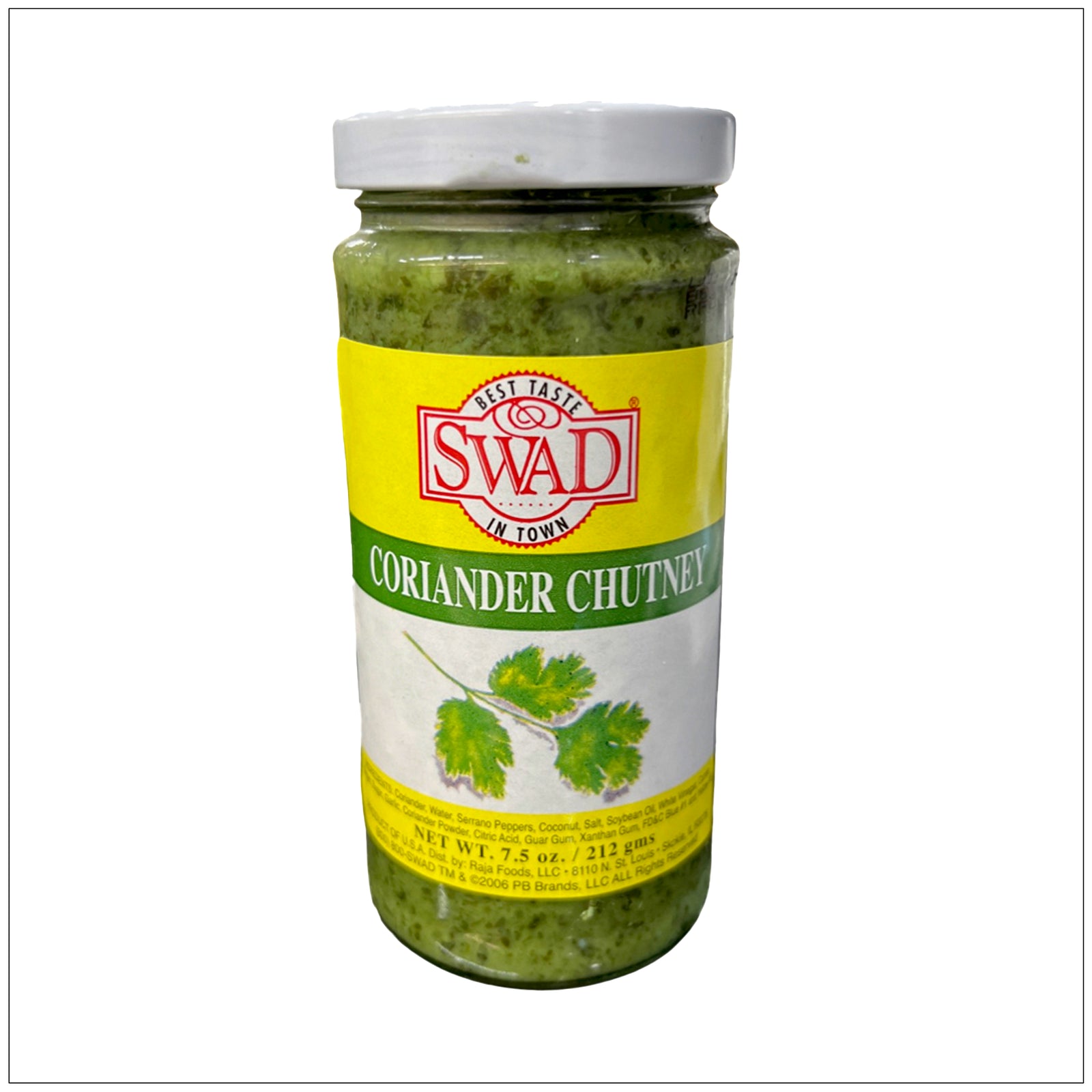 Fresh coriander chutney in a white bowl with vibrant green color, ideal as a dip or spread for Indian dishes.