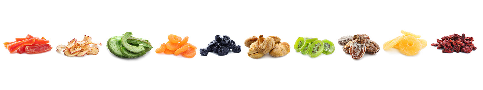 Dried fruits and nuts