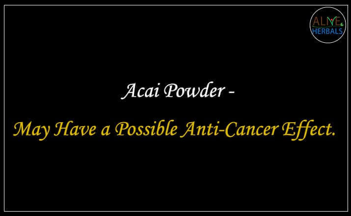 Acai Powder - Buy from the online herbal store