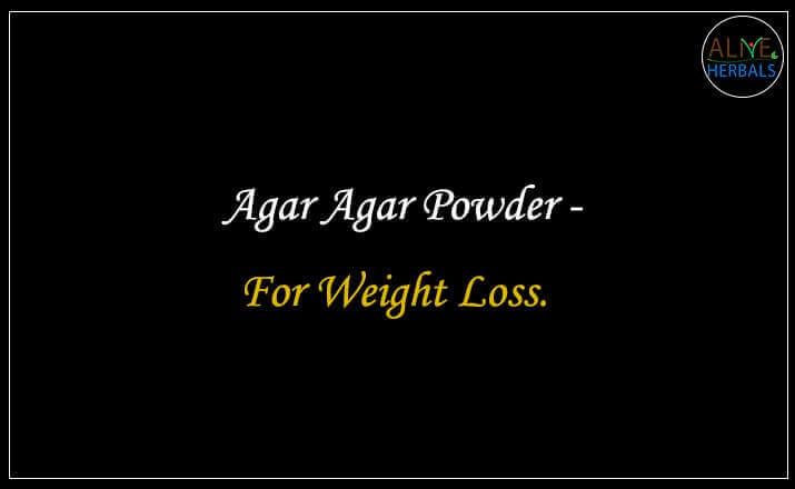 Agar Agar Powder - Buy from the natural herb store