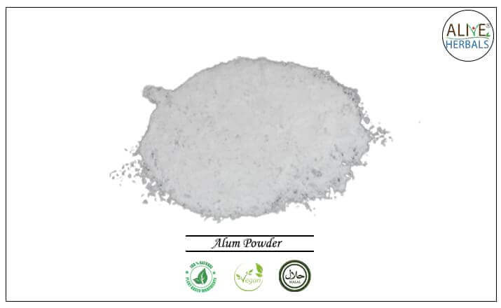 Alum Powder - Buy at the Online Spice Store - Alive Herbals.