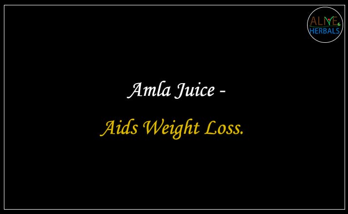Amla Juice - Buy from the natural health food store