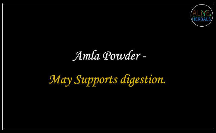 Amla Powder - Buy from the online herbal store