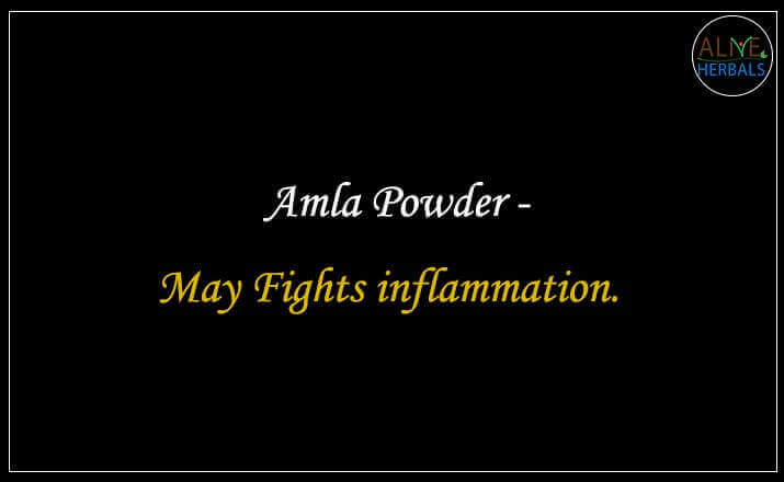 Amla Powder - Buy from the natural health food store