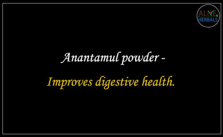 Anantamul Powder - Buy from the online herbal store