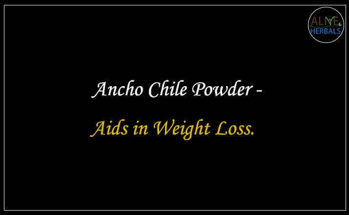 Ancho Chile Powder - Buy at the Best Spice Store NYC - Alive Herbals.