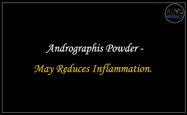 Andrographis Powder - Buy from the online herbal store