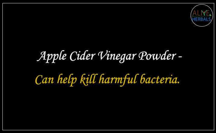 Apple Cider Vinegar Powder - Buy at the Spice Store Brooklyn - Alive Herbals.