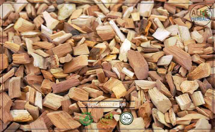 Apple Wood Chips - Buy at the Online Spice Store - Alive Herbals.