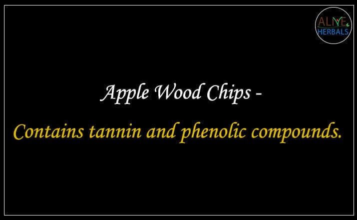 Apple Wood Chips - Buy at the Spice Store Brooklyn - Alive Herbals.