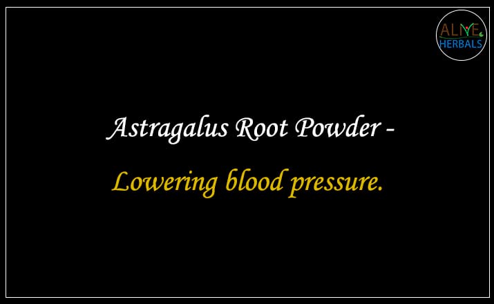 Astragalus Root Powder - Buy from the natural health food store