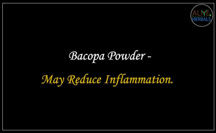 Bacopa Powder - Buy from the natural health food store
