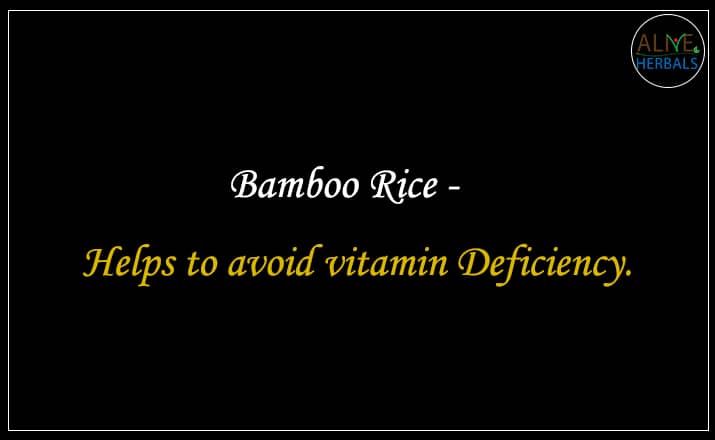 Bamboo Rice - Buy From the rice online store