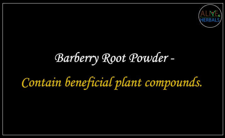 Barberry Root Powder - Buy from the online herbal store