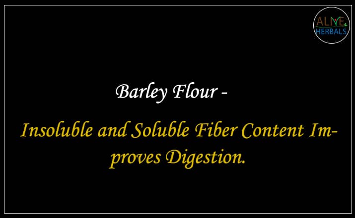 Barley Flour - Buy From the grains online store