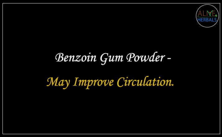 Benzoin Gum Powder - Buy from the natural herb store