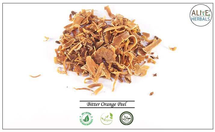 bitter orange peel - Buy from the health food store