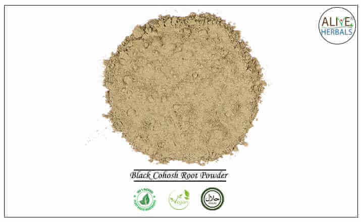 Black Cohosh Root Powder - Buy from the health food store