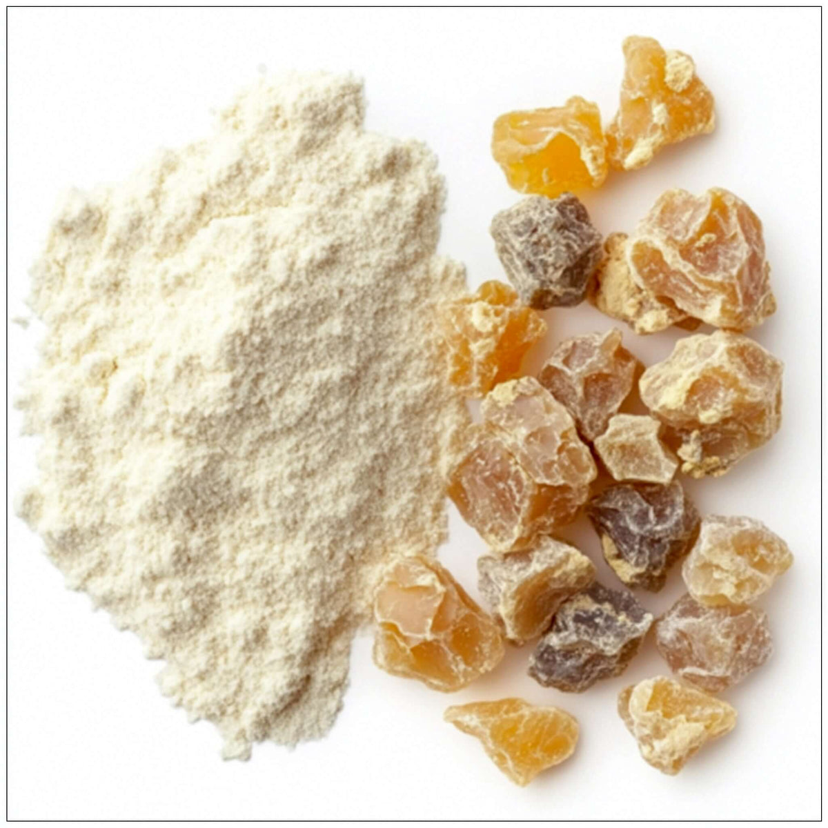 Boswellia Serrata tree resin used in herbal supplements for joint health and inflammation relief.