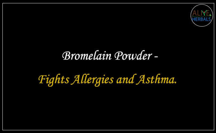 Bromelain Powder - Buy from the natural health food store