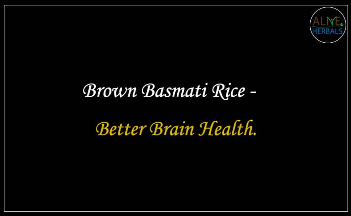 Brown Basmati Rice - Buy From the Best rice online store