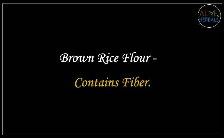 Brown Rice Flour - Buy From the rice store