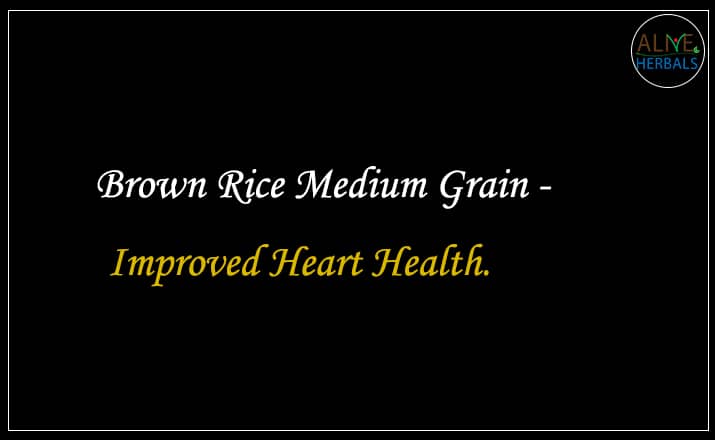 Brown Rice Medium Grain - Buy From the rice store