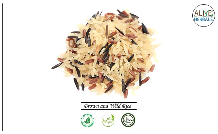 Brown and Wild Rice - Buy From the Health Food Store