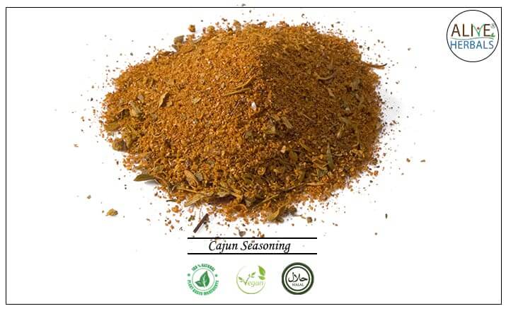 Cajun Seasoning - Buy at the Online Spice Store - Alive Herbals.