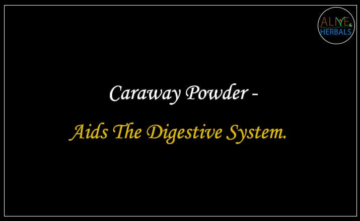 Caraway Powder - Buy at the Spice Store Brooklyn - Alive Herbals.