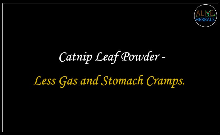 Catnip Leaf Powder - Buy from the natural health food store