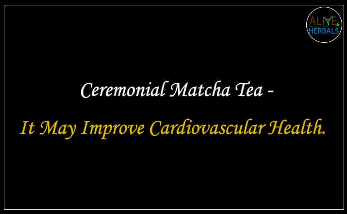 Ceremonial Matcha Tea - Buy at the Best tea stores NYC - Alive Herbals.