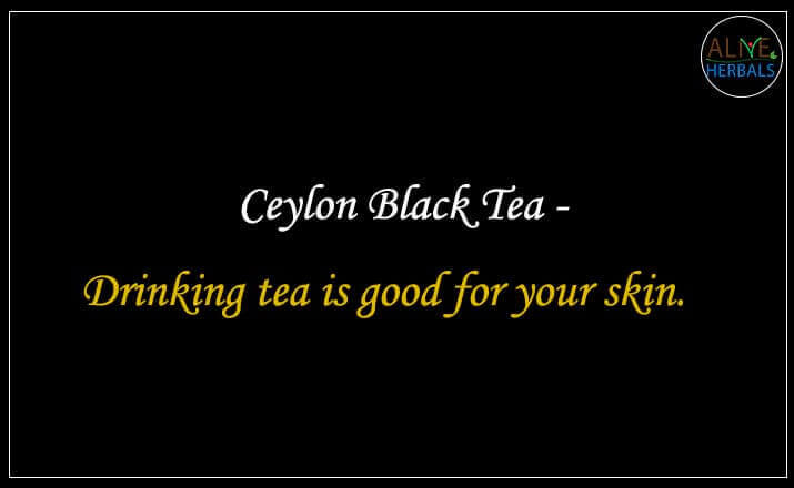 Ceylon Black Tea - Buy from the Tea Store Near Me 