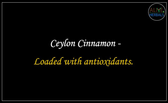 Ceylon Cinnamon  - Buy at Spice Store Near Me - Alive Herbals.