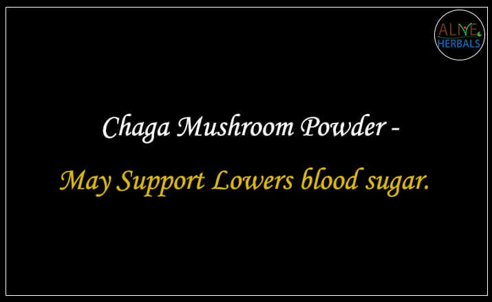 Chaga Mushroom Powder - Buy from the online herbal store