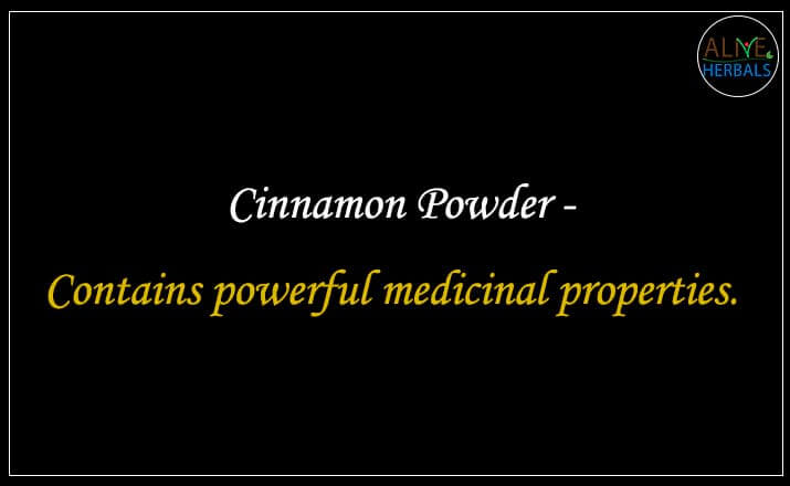 Cinnamon Powder - Buy at the Best Spice Store NYC - Alive Herbals.