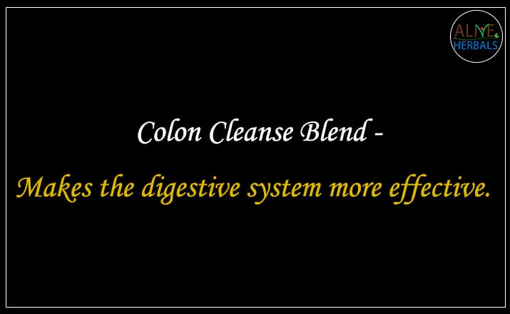 Colon Cleanse - Buy from the natural herb store