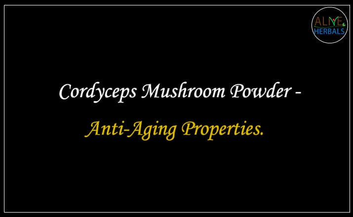 Cordyceps Mushroom Powder - Buy from the natural herb store