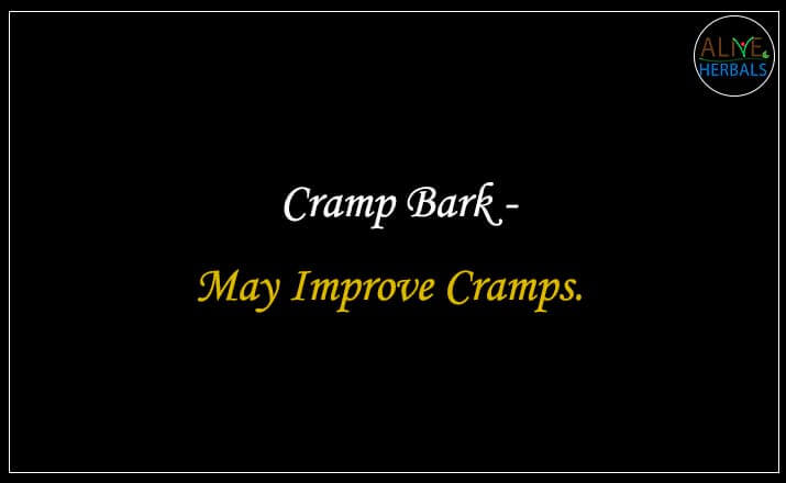 Cramp Bark - Buy from the natural herb store