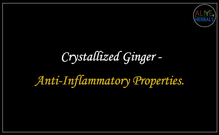 Crystallized Ginger - Buy from the dried fruit shop