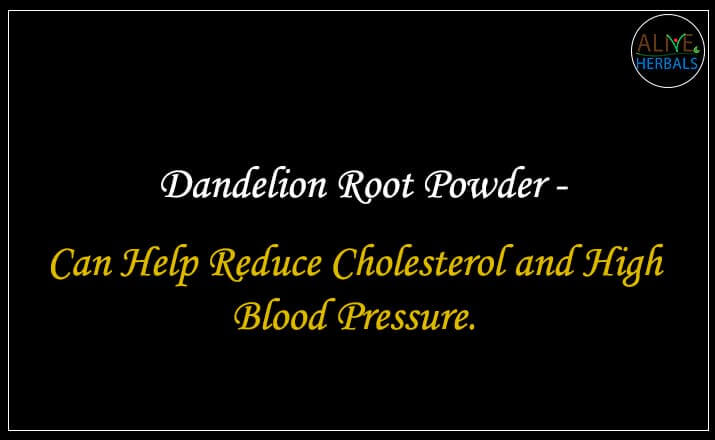 Dandelion Root Powder - Buy from the online herbal store