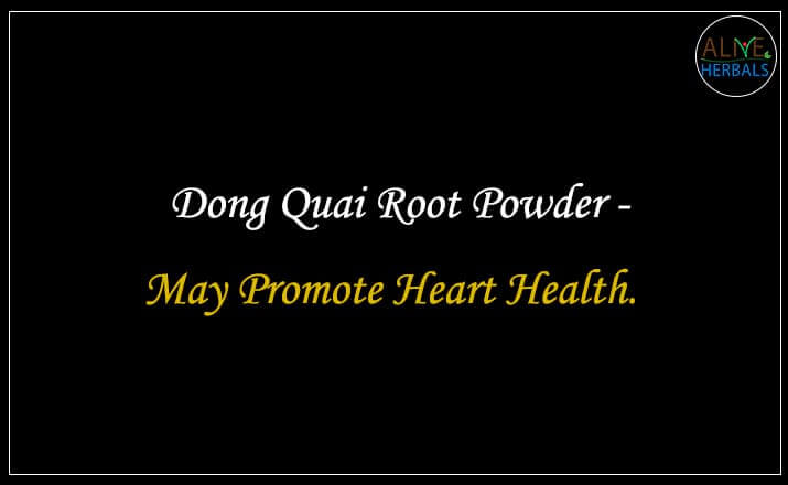 Dong Quai Root Powder - Buy from the natural herb store