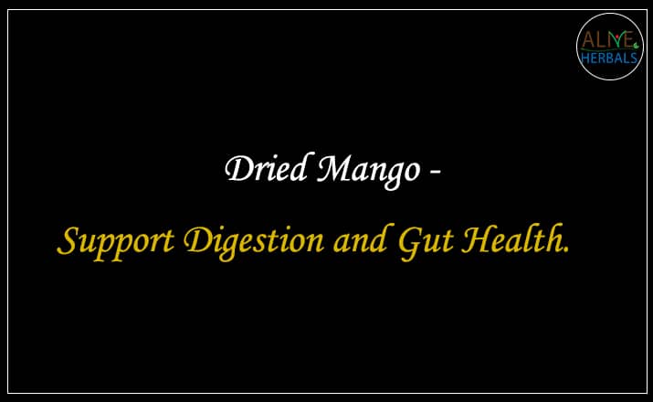 Dried Mango - buy best dried fruits online store.