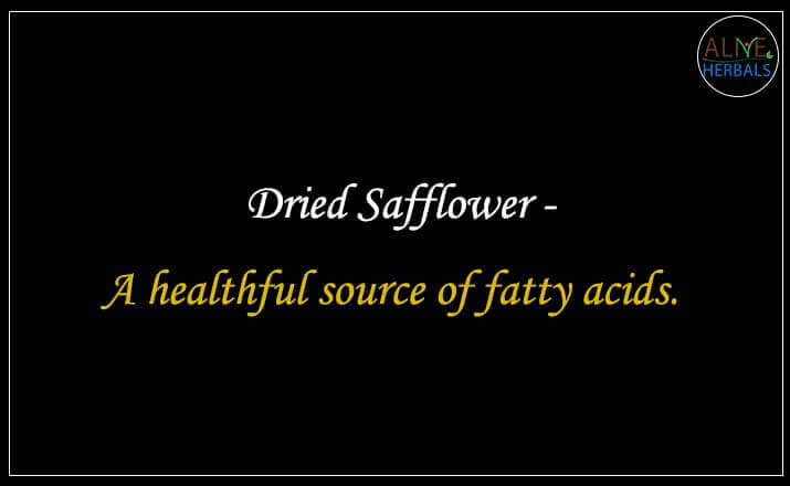 Dried Safflower - Buy from the natural herb store