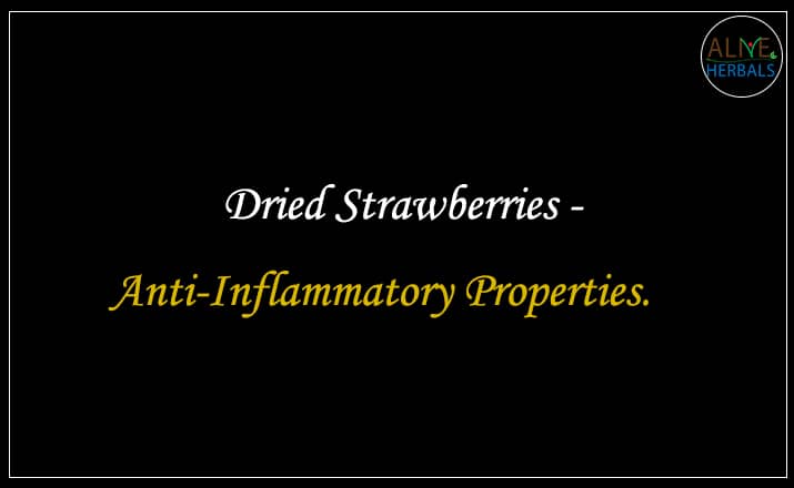Dried Strawberries - buy best dried fruits online store.