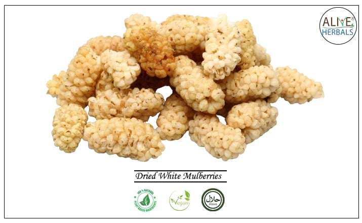 Dried White Mulberries - Buy from the health food store
