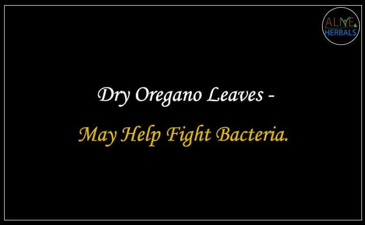 Dry Oregano Leaves - Buy from the online herbal store