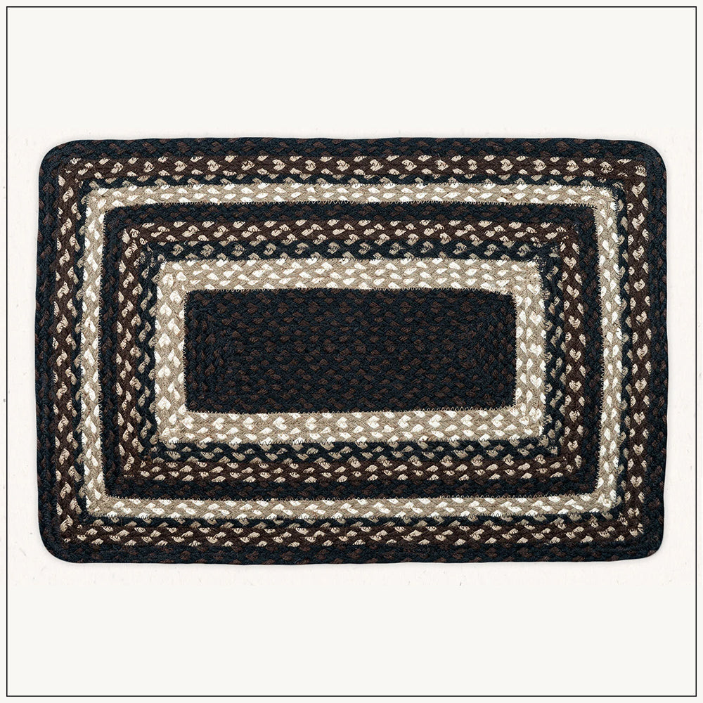 Ebony - Jute Doormat